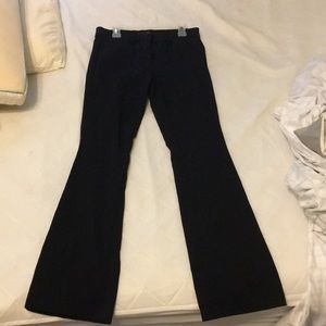 BLACK FLARE DRESS PANTS